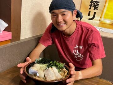 らあめん寸八　美ヶ原温泉店 チャーシュー、味玉なんでもござれ！
まかない満足度100％を目指します。