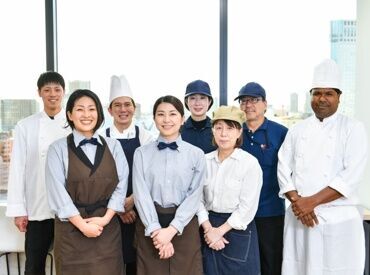 世界の約35の国と地域5万5000ヵ所以上に
サービスを提供する"コンパスグループ"
大手ならではの待遇やサポートを揃えています!