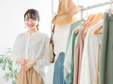 バイセル　あみプレミアム・アウトレット 好きなものに囲まれて働けます♪
髪型・ネイル・ピアスも自由♪
※写真はイメージです