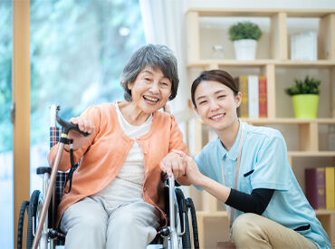 ≪ブランクのある方も歓迎！≫
資格に応じて給与もUP!!
資格取得支援制度の利用も可能♪
※写真はイメージ