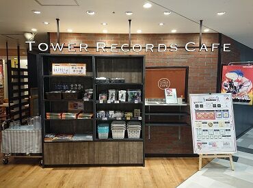 TOWER RECORDS CAFE 名古屋栄スカイル店 ＼お洒落な店舗で♪.／
未経験やブランクもOK！