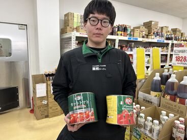 ▼マニュアル完備
レジ・陳列の復習がいつでもできる！
品出しの時にTVで話題の商品を見かけて
仕事終わりに買って帰ることも◎