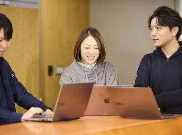 ＼チーム制／
みんなでフォローし合いながら働けます！
急なお休みにも対応できるので、心強いです◎