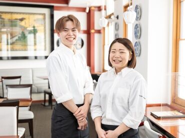 麻布茶房(AZABUSABO)　アトレ亀戸店 幅広い層のSTAFFが活躍中★
ブランクが気になる方、カフェで働いてみたい方…
温かい職場なので安心して応募してくださいね♪
