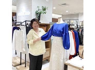 ELVENCE DEUX　玉川高島屋店 "服を着こなす楽しさ"を通じ素敵な女性を応援するブランド＊
『ELVENCE DEUX / エルベンスドゥ』
知識や経験は一切必要なし*