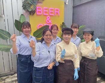 美しくなるビアガーデン ＜松屋銀座＞【036】 ＼夏といえばビアガーデン／
夏だけの短期レアバイトで思い出を作りたい人大歓迎！
