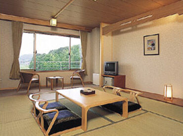 天然温泉と料理が自慢の公共の宿..:*
キッカケは「温泉に入りたいから」でもOK
履歴書は不要◎お気軽にご応募くださいね！