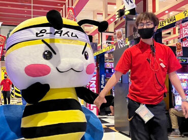 セブン石川店 初心者大歓迎！楽しい先輩、優しい上司と働きませんか？
ピータイムのゆるキャラ「ハッチー」もあなたの応募を待っています！