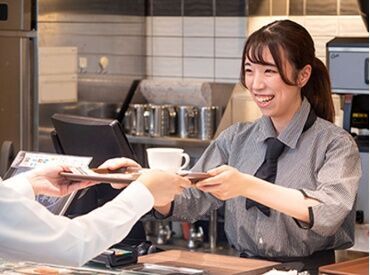カフェ・ド・クリエ 渋谷桜丘スクエア店 「学校帰りに働きたい！」「しっかり稼ぎたい！」など…都合に合わせて働き方を調整します◎