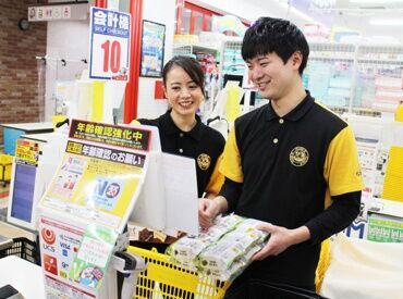 ドン・キホーテ　新潟駅南店 学生～シニアまで幅広い層のスタッフが活躍中!!
気の合う仲間にも出会えるはず♪