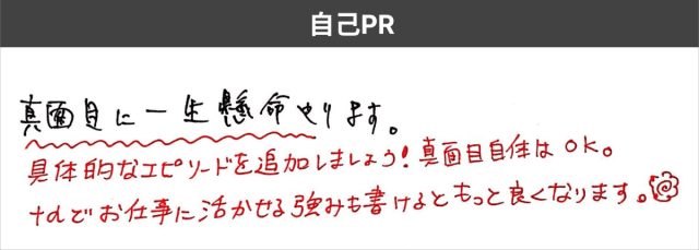 在宅ワーク 自己PR まじめさをアピールしたい