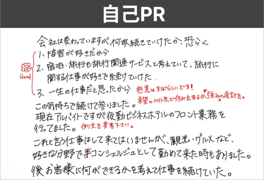 旅行サービスへの熱意　自己PRの書き方