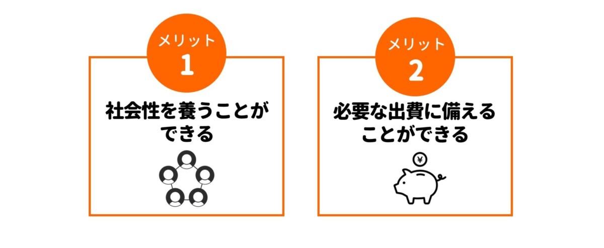 就活後 バイト メリット