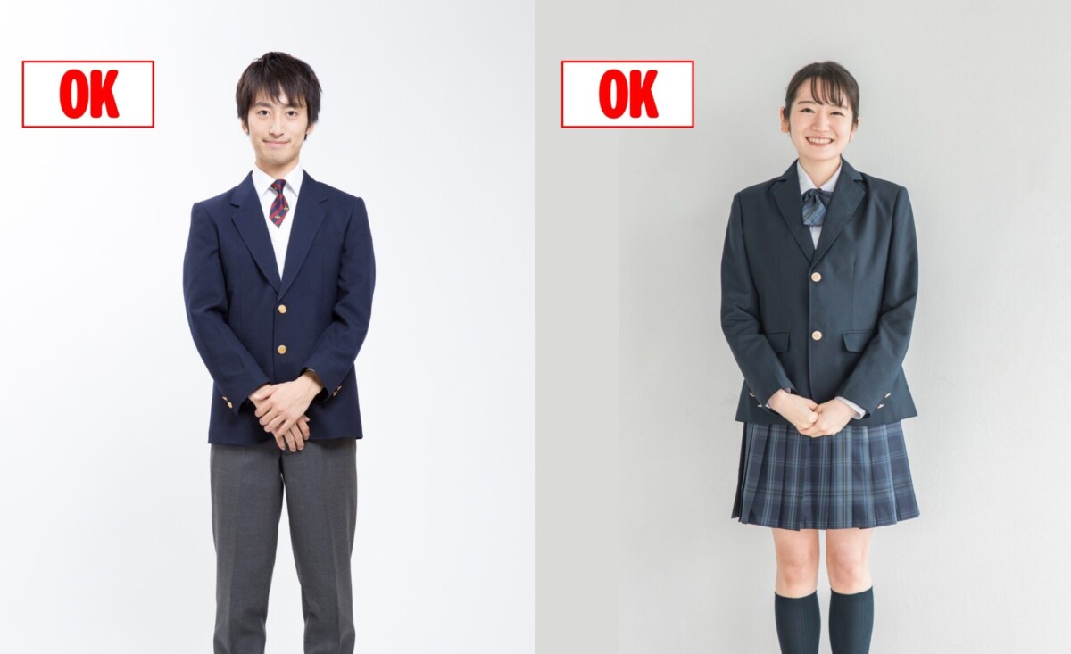 高校生 バイト面接 服装 男女別
