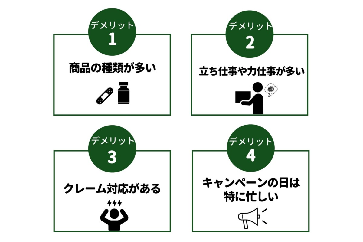 ドラッグバイト きつい理由