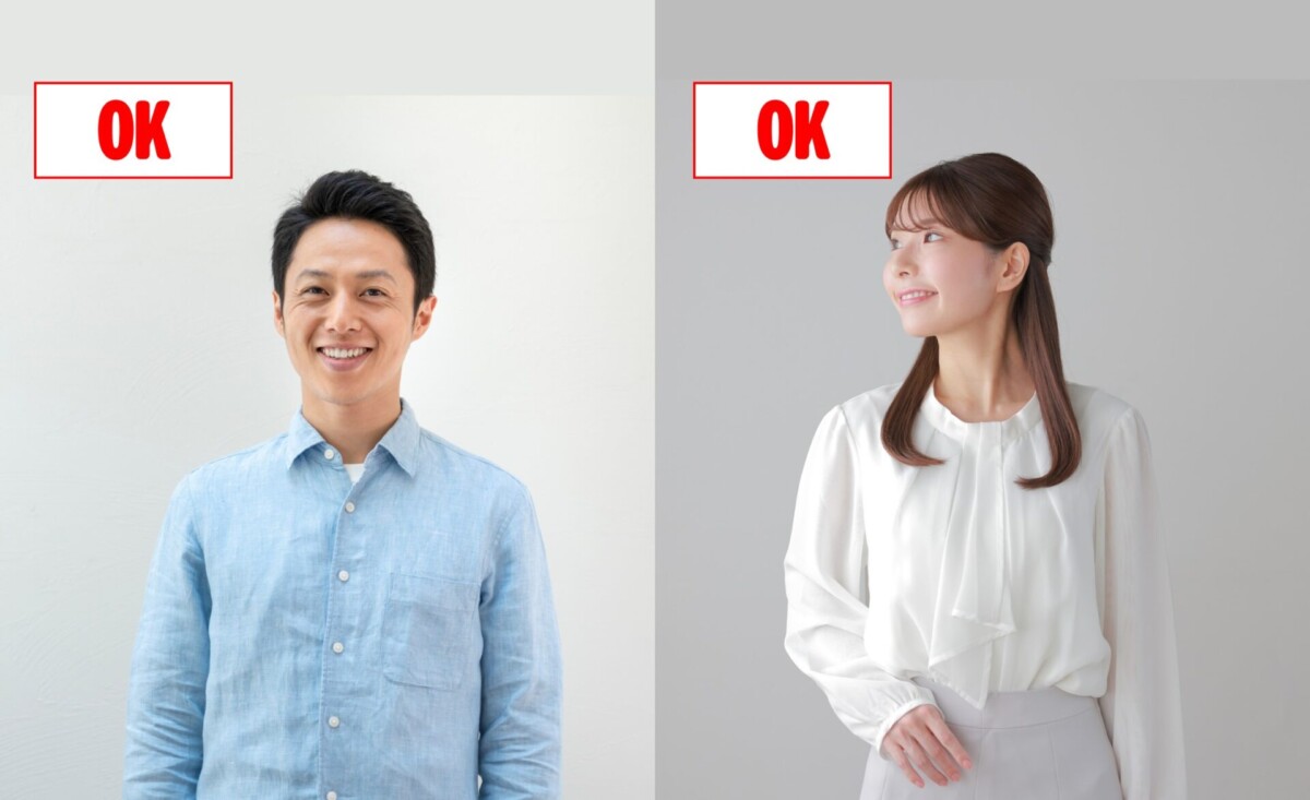 バイト面接 トップス例 男女別