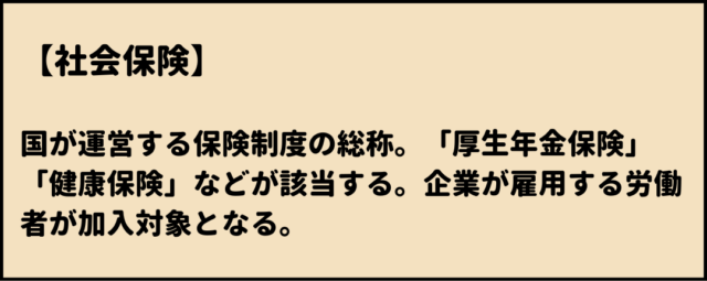 社会保険　意味