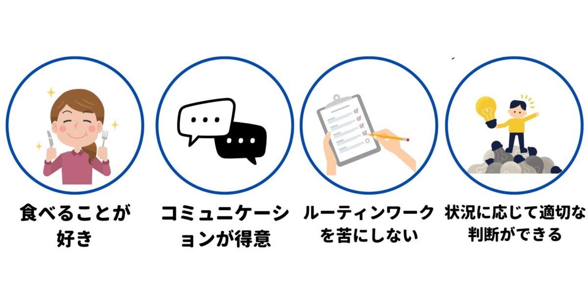 ファーストフードバイト 向いている人 特徴