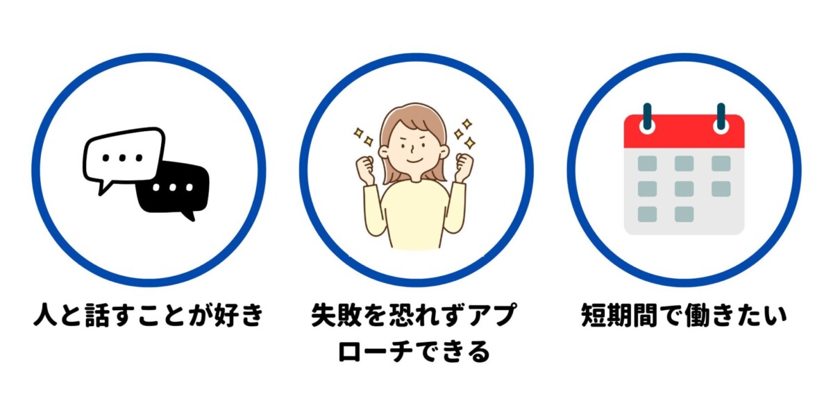 サンプリング バイト 向いている人の特徴