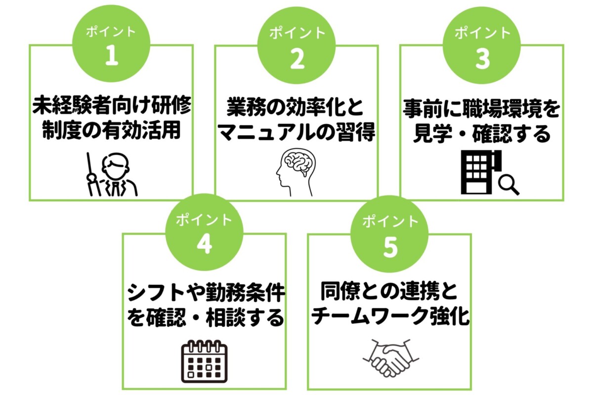 携帯販売バイトのきつさを軽減するためのポイント一覧