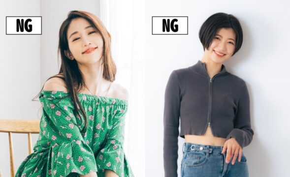 バイト面接で避けたい服装　肌の露出が多い服