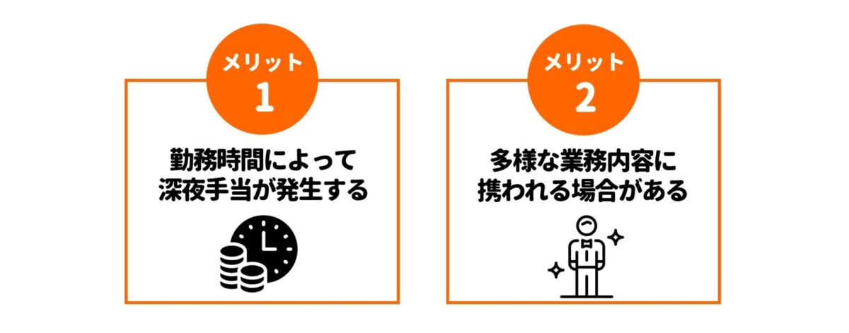 完全シフト制 メリット